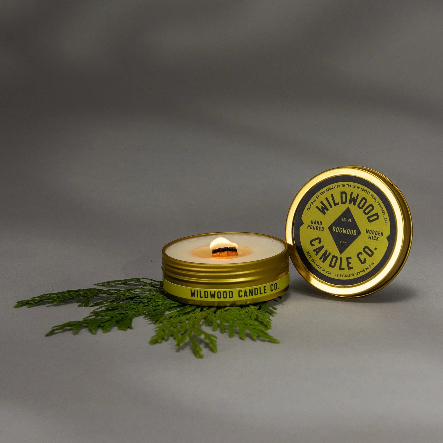 Wildwood Travel Size Soy Wax Candles - 4 oz
