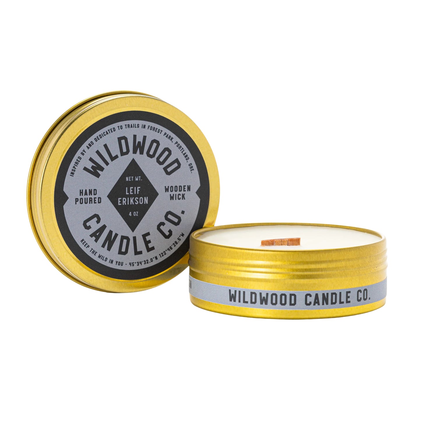 Wildwood Travel Size Soy Wax Candles - 4 oz