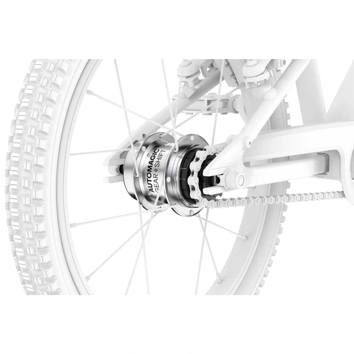 Woom GO 3 16-Inch (16") AUTOMAGIC Kids' Bike