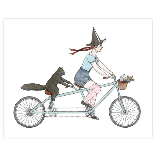 Bee's Knees Industries - Tandem Witch Print w/ Frame