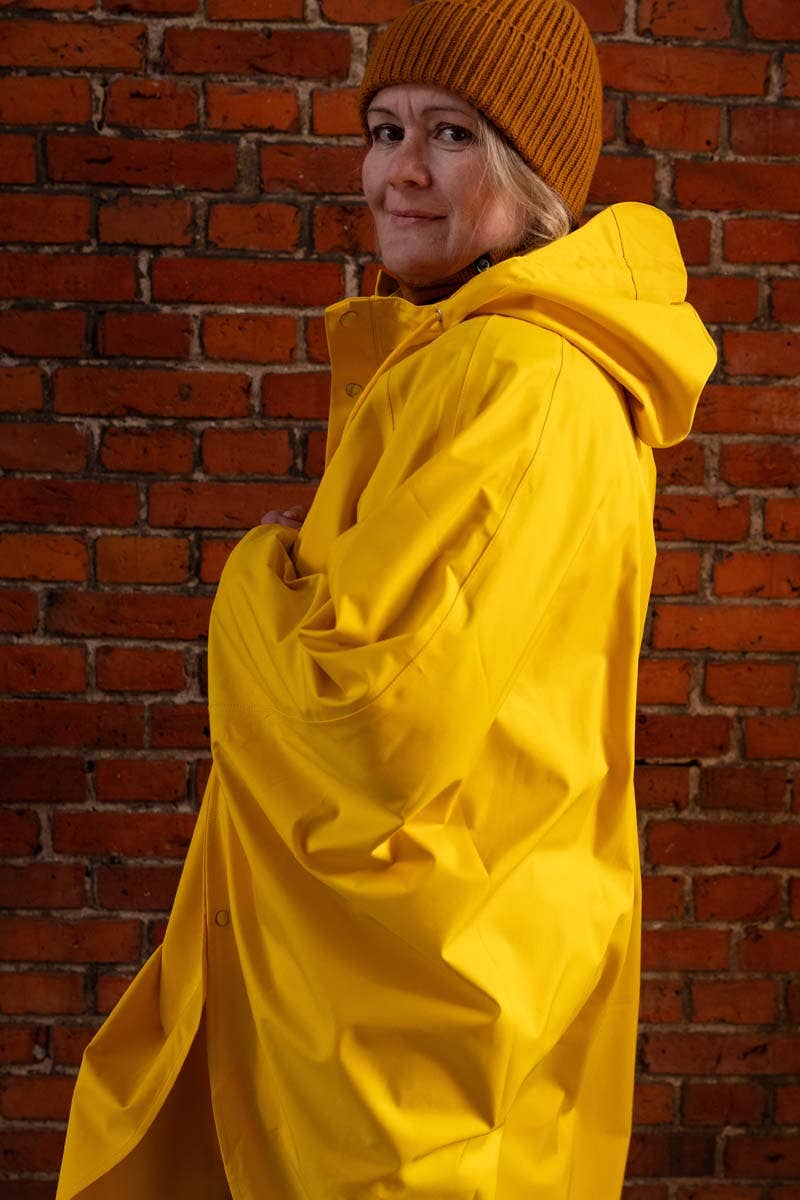 Danefae København - Danerain Poncho Dark Yellow