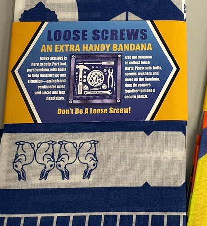 FOUR RABBIT - Loose Screws Bandana