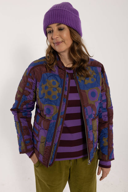Danefae København - Danemaple Thermo Jacket Purple PATCHLAND