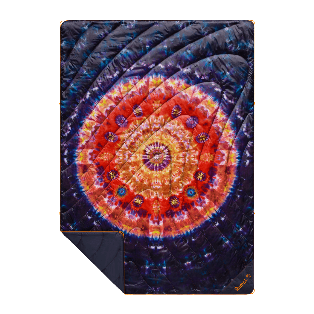 Rumpl - Original Puffy Blanket - Tapestry Tie Dye