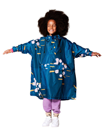 Rainkiss Rain Poncho Japanese Blossom
