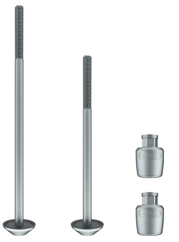 ABUS Nutfix Quick Release Pair: 100f/135r, Black