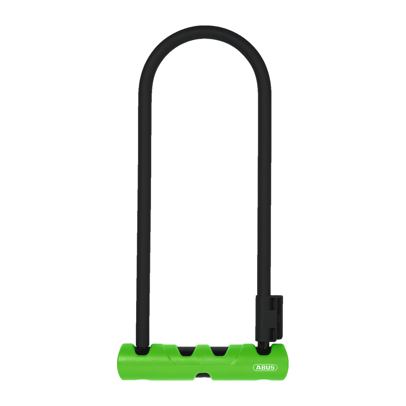 Abus Ultra 410 U-Lock - 11 x 6", SH34 Bracket, Black/Green