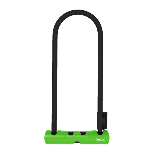 Abus Ultra 410 U-Lock - 11 x 6", SH34 Bracket, Black/Green