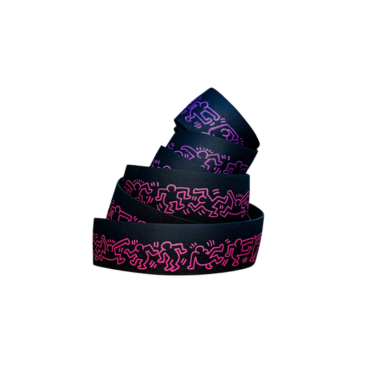 Affinity Keith Haring Bartape Black with Blue to Pink Fade Graphics