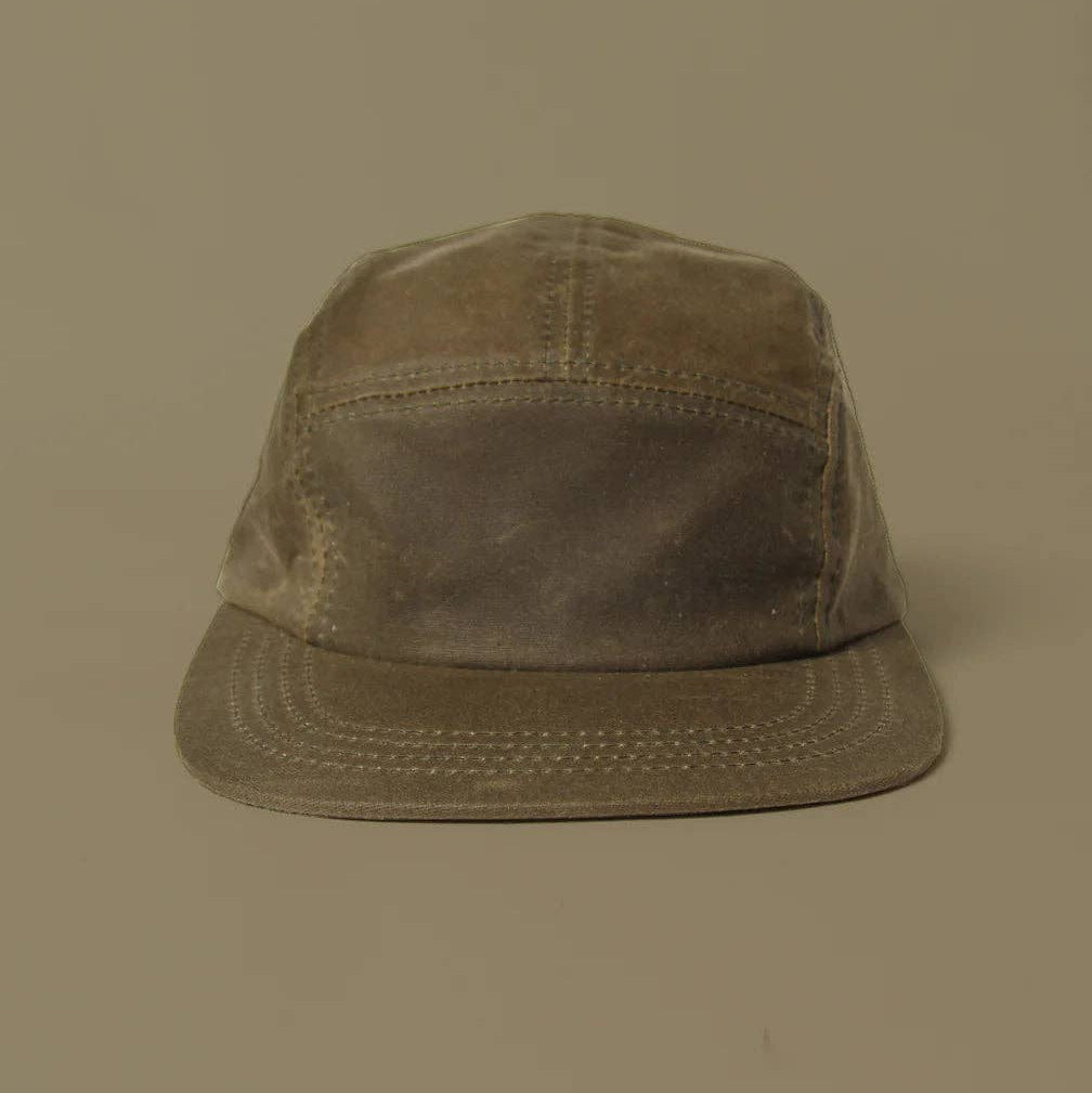 Muttonhead - 5 Panel - Blank - Army Waxed Cotton