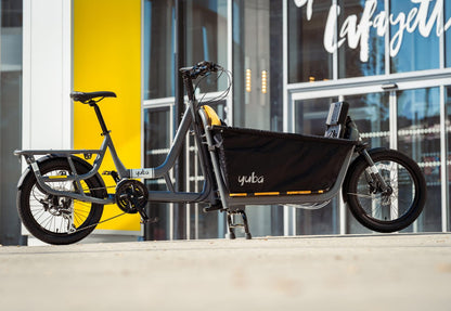 Yuba Supercargo Front Cargo Bike Grey