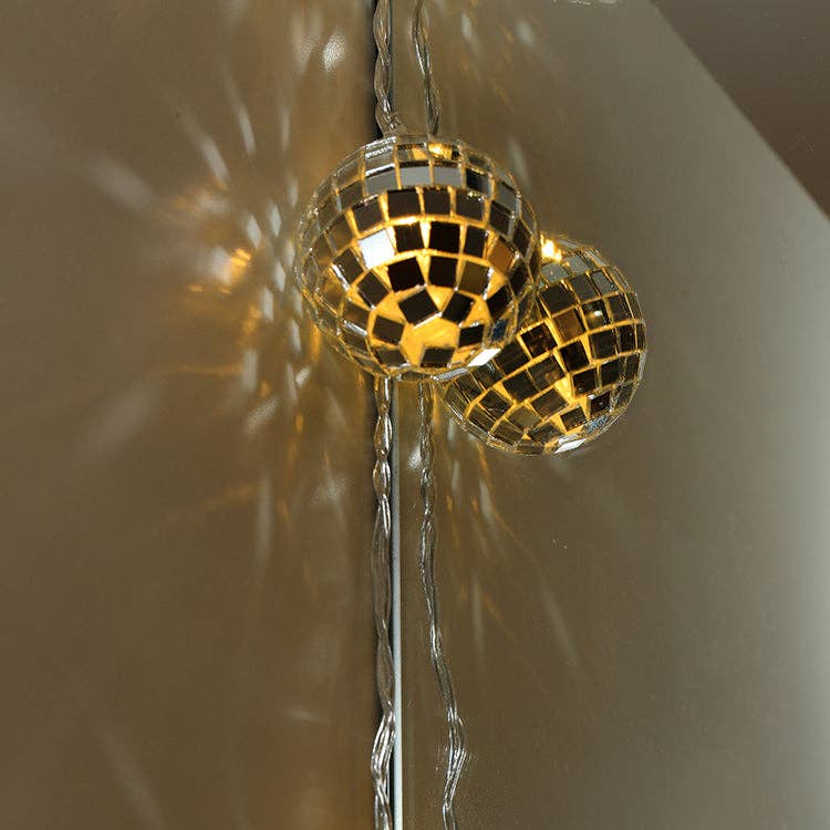 Kikkerland Design Inc - Disco String Lights