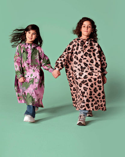 Rainkiss Kids Rain Poncho Pink Panther