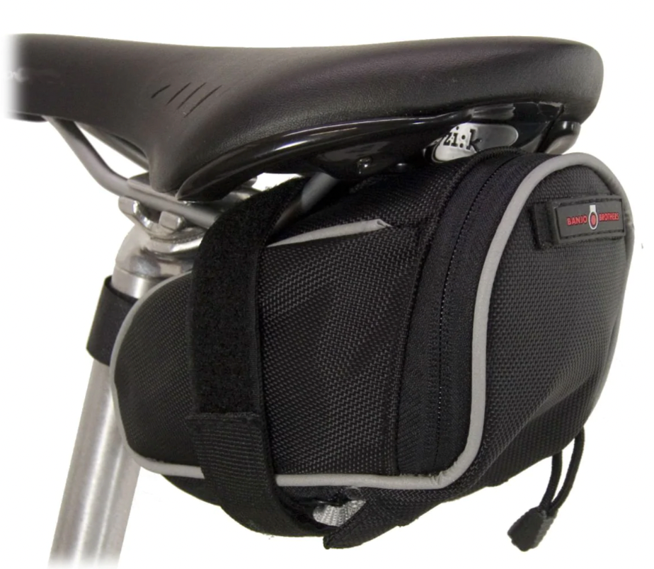 Banjo Brothers Seat Bag Deluxe: MD, Black