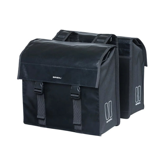 Basil Urban Load Transverse Panniers 53L Black
