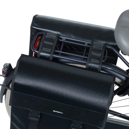 Basil Urban Load Transverse Panniers 53L Black
