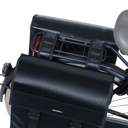 Basil Urban Load Transverse Panniers 53L Black