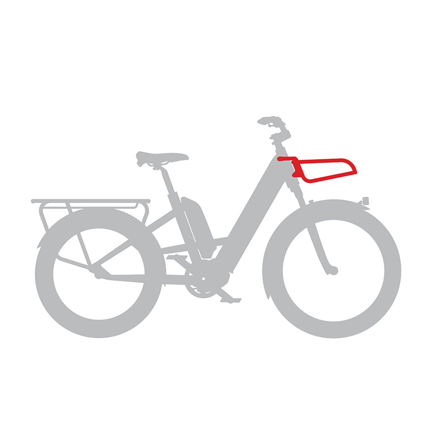 Benno Bikes Utility Front Tray Rack