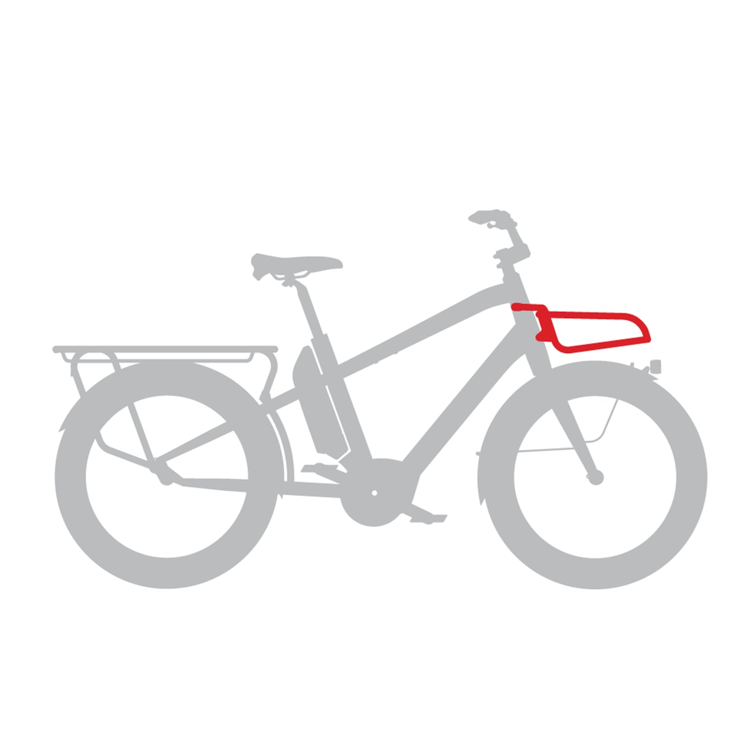 Benno Bikes Utility Front Tray Rack
