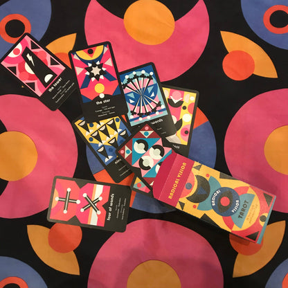 FOUR RABBIT - Radical Vision Silk Tarot Bandana