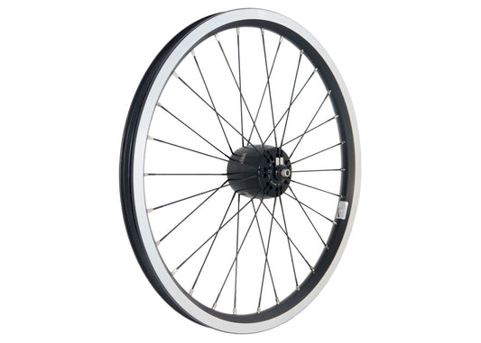 Brompton DYNO wheel, SON XS hub, all black