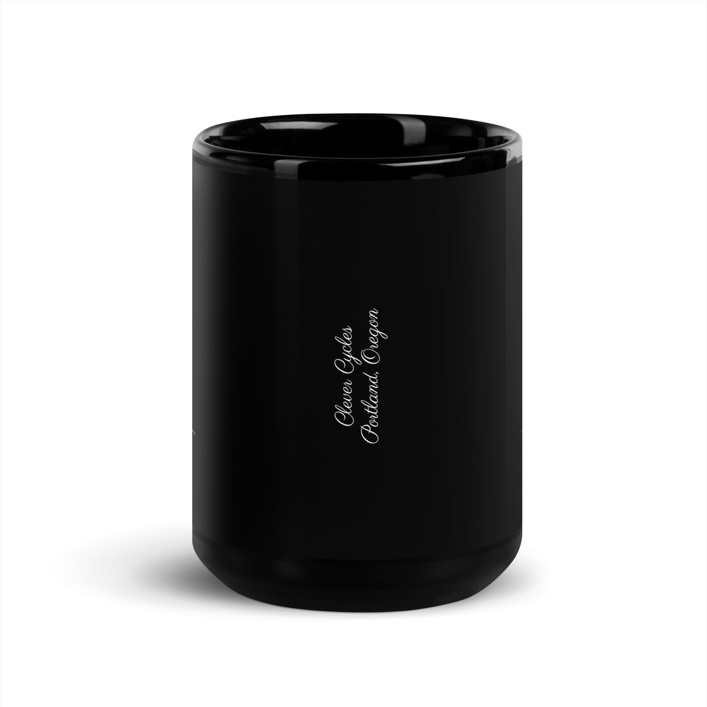Clever Cycles Moon Bicycle Mug, 15 oz