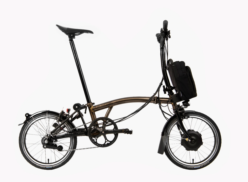 Brompton Electric C Line 4 Speed Folding Electric Bike