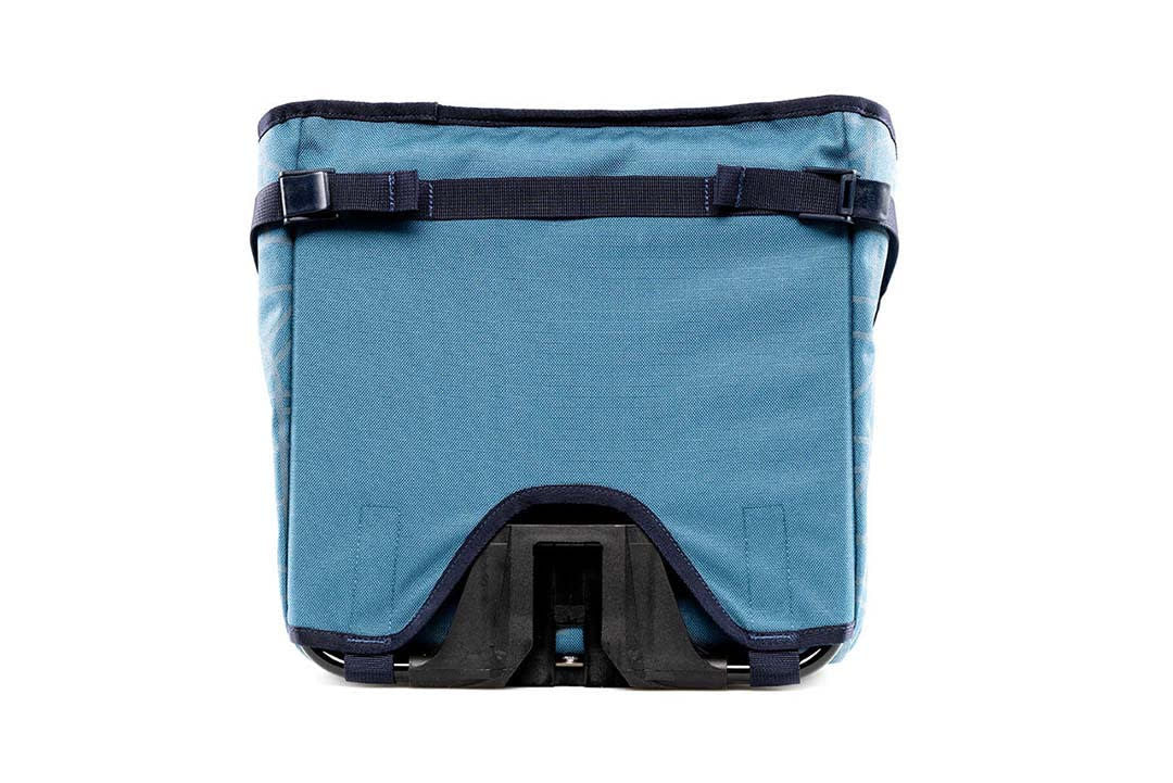 Brompton Borough Basket Bag, Small Reflective