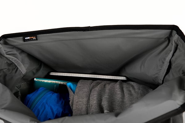 Brompton Borough Roll Top Bag L, Grey