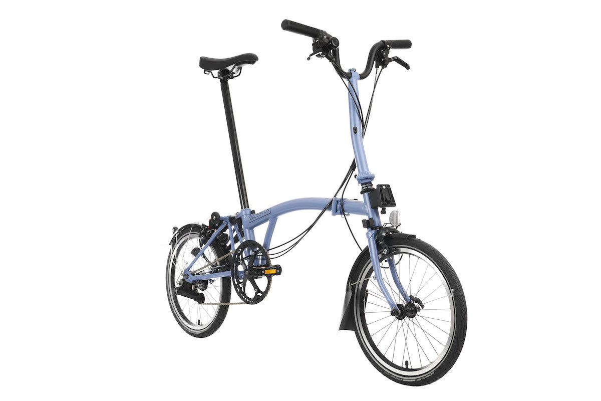 Brompton C Line Explore Black Folding Bike – Clever Cycles | Bikes