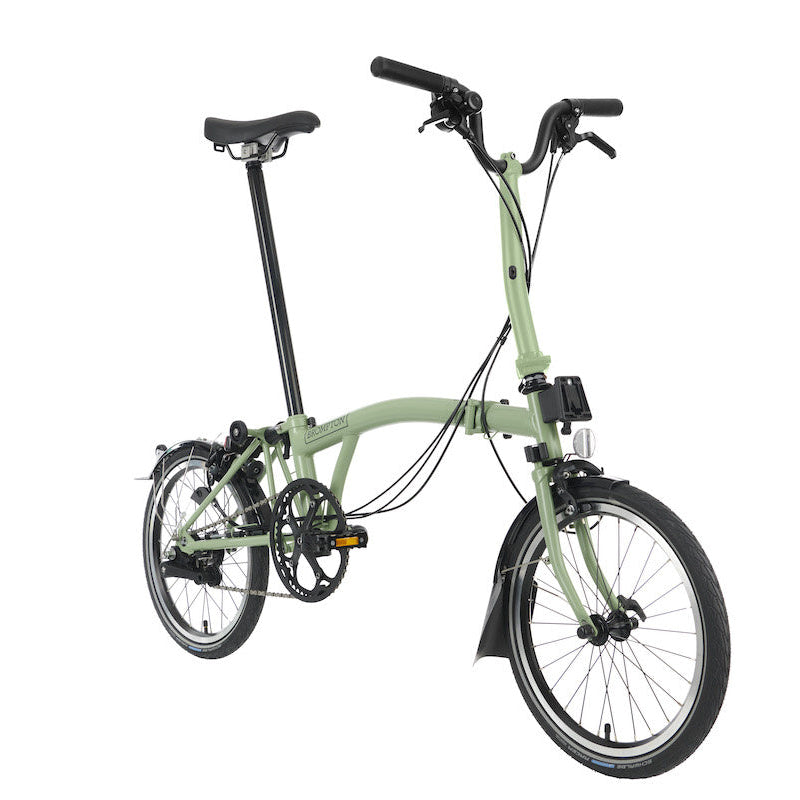 Brompton C Line Explore Black Folding Bike – Clever Cycles | Bikes