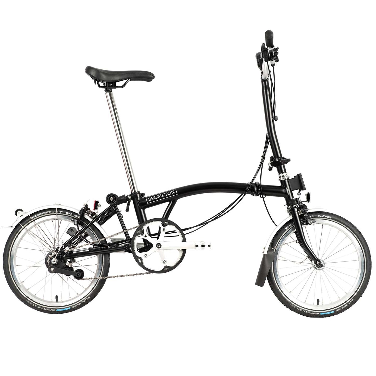 Brompton C Line 6 Speed Folding Bike (Silver Edition)