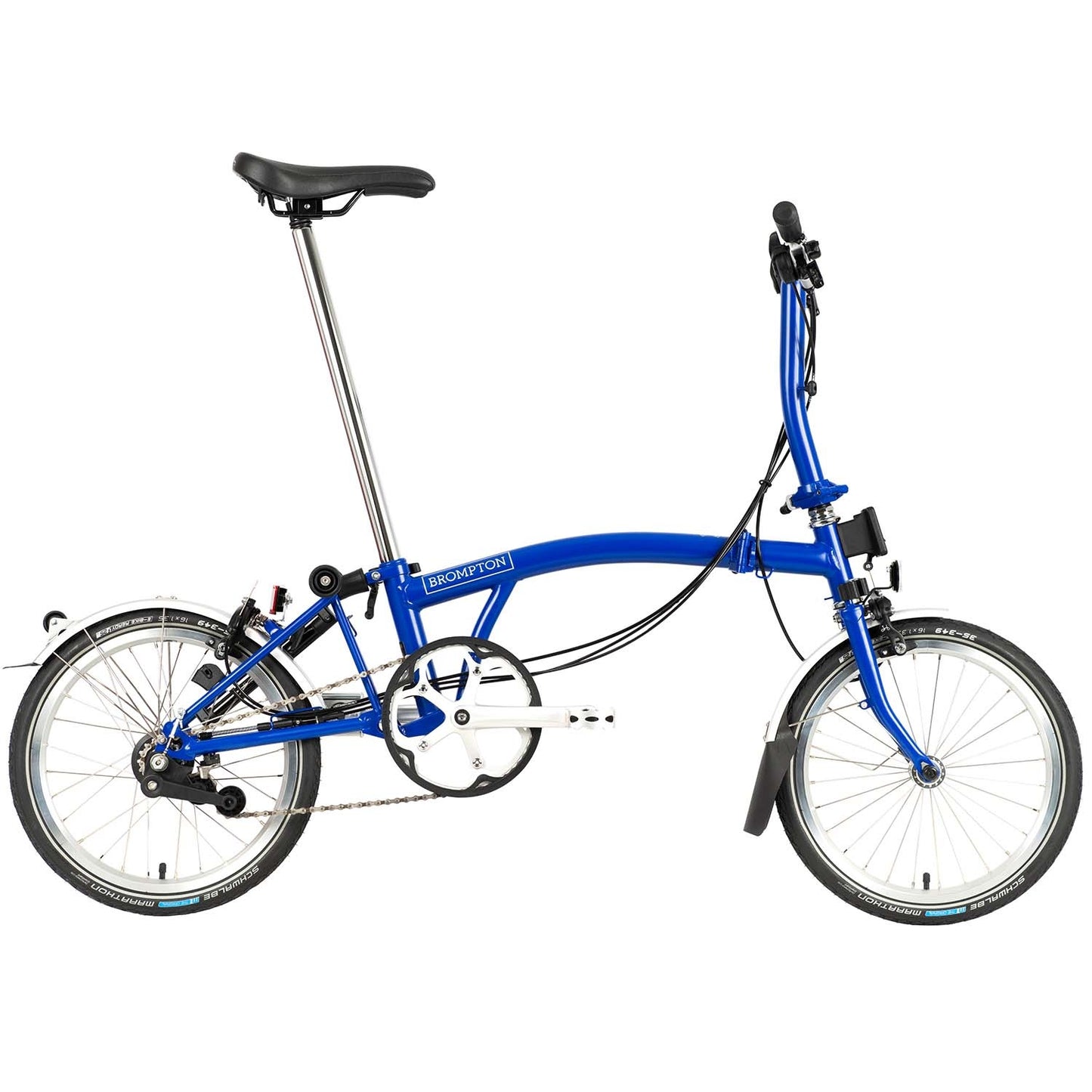 Brompton C Line 6 Speed Folding Bike (Silver Edition)