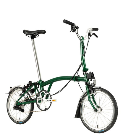 Brompton C Line 6 Speed Folding Bike (Silver Edition)