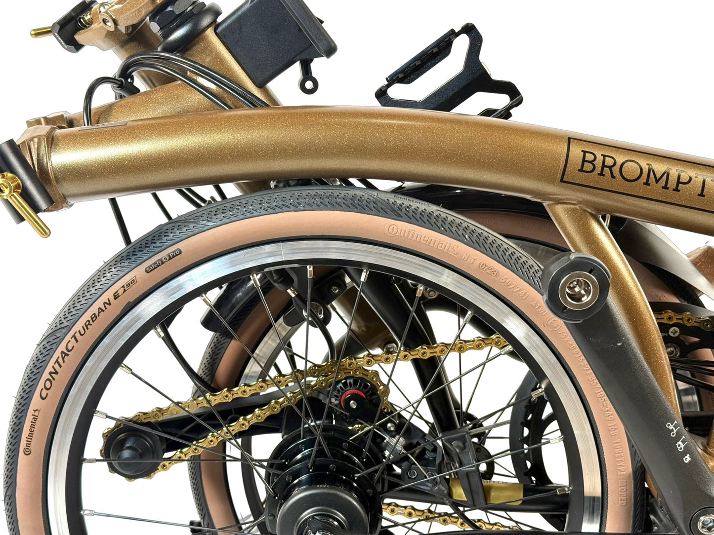 Brompton P Line 12 Speed Omakase Limited Edition Bronze - Mid