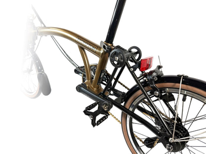 Brompton P Line 12 Speed Omakase Limited Edition Bronze - Mid