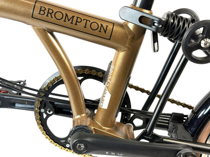 Brompton P Line 12 Speed Omakase Limited Edition Bronze - Mid