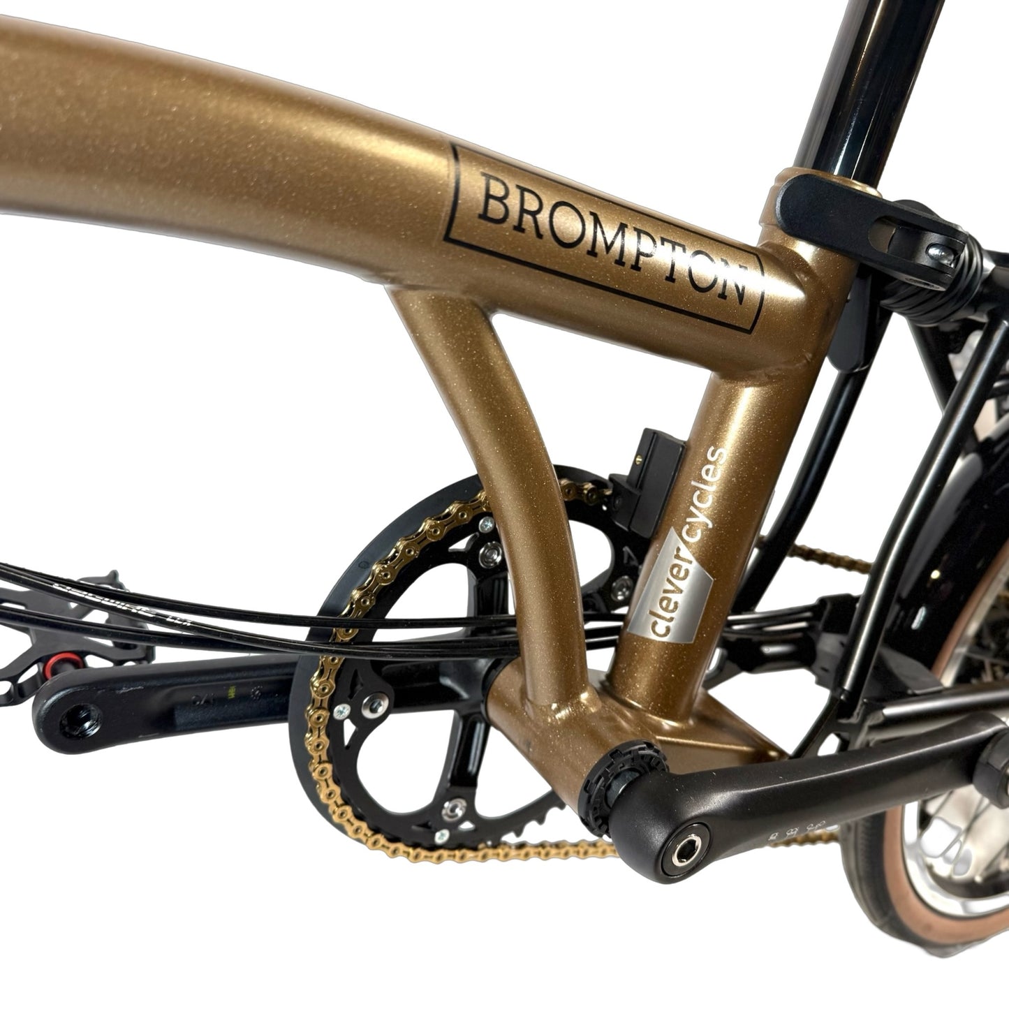 Brompton P Line 12 Speed Omakase Limited Edition Bronze - Mid