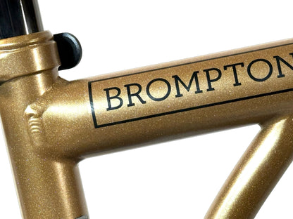 Brompton P Line 12 Speed Omakase Limited Edition Bronze - Mid