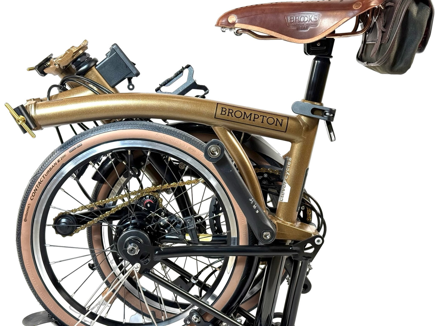 Brompton P Line 12 Speed Omakase Limited Edition Bronze - Mid