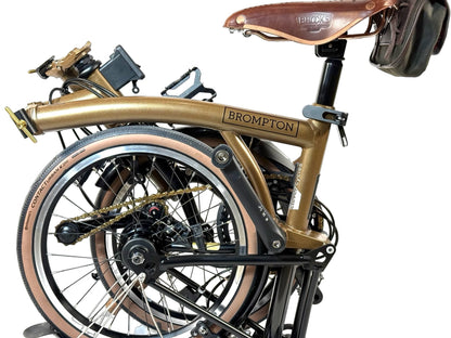 Brompton P Line 12 Speed Omakase Limited Edition Bronze - Mid