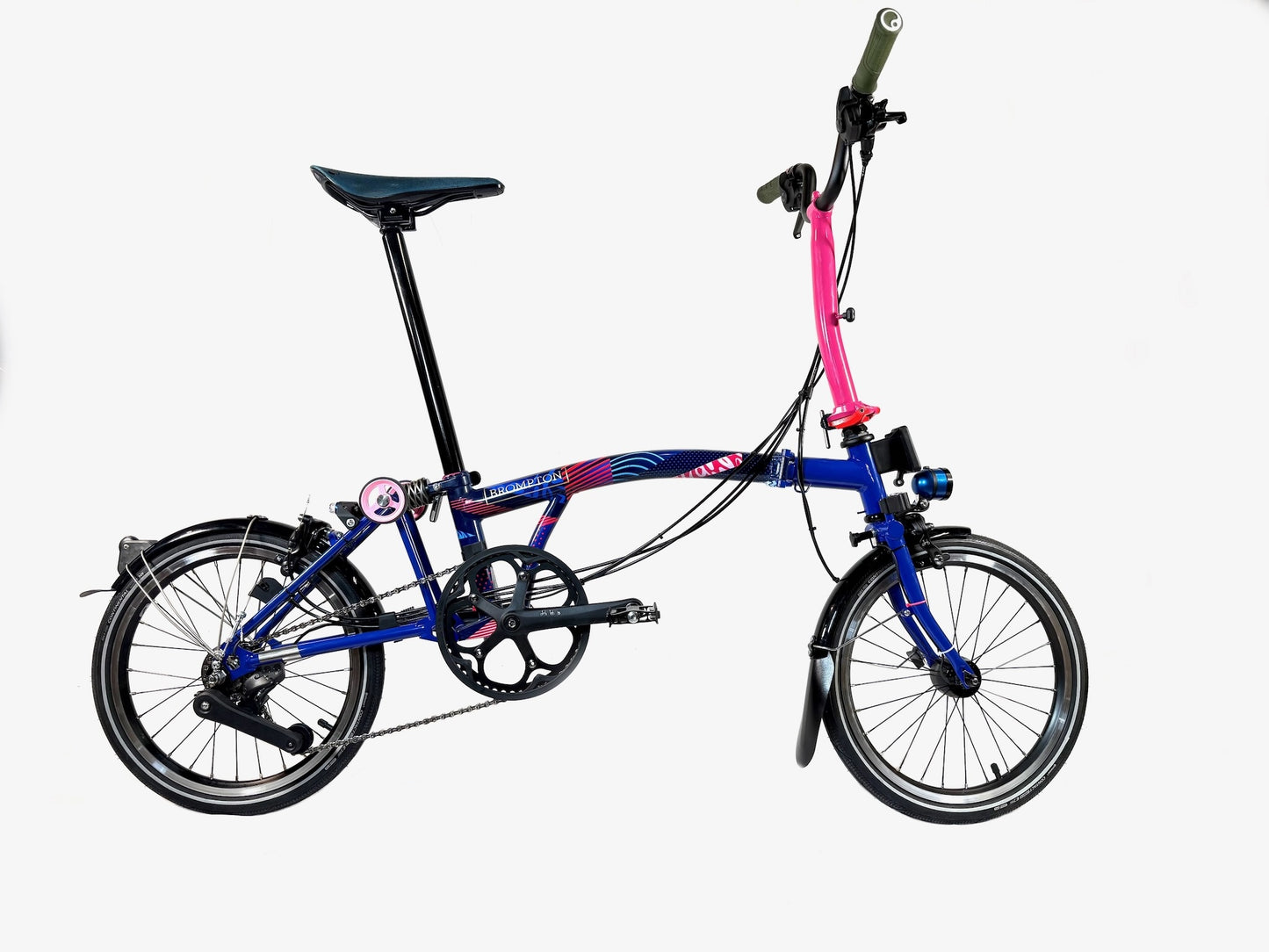 Brompton P Line 12 Speed Omakase Paris Limited Edition - Mid