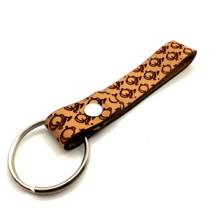 Drillium Leather Works Brompton Keychain