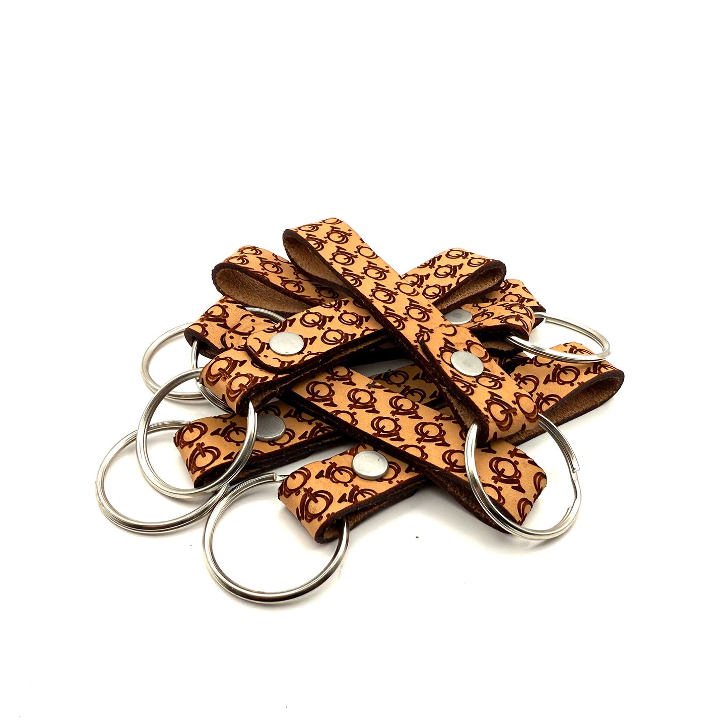 Drillium Leather Works Brompton Keychain