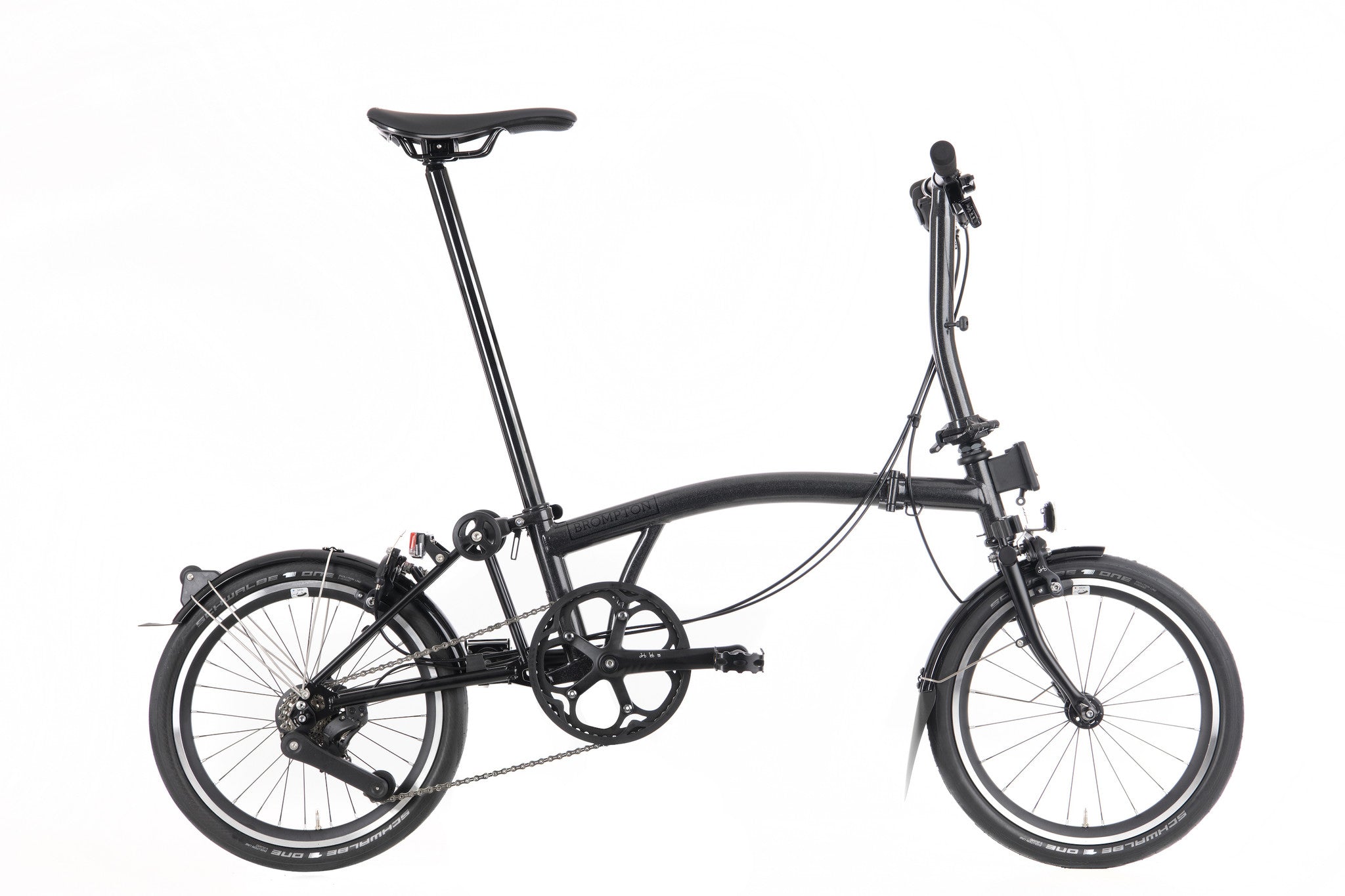 BROMPTON P LINE URBAN LOW S4L ミッドナイトブラック Brompton P Line Urban Folding Bike – Clever Cycles | Bikes & Ebikes