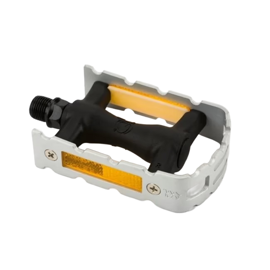 Brompton Pedal Right Hand Non Folding Silver - QPEDRHBB