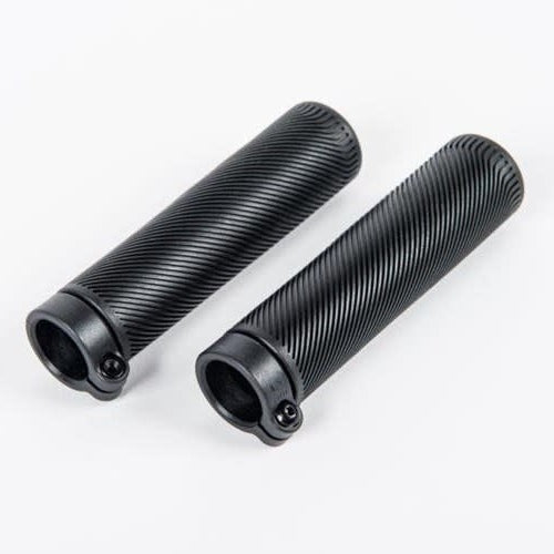 Brompton Grips 130mm lock on for SUPERLIGHT  S Type and low rise M and H Type Black Rubber - QHBGRIP-SL