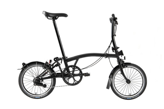 Brompton S2L Black Edition Folding Bike, All Black