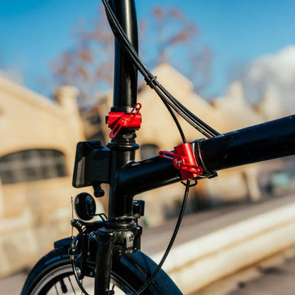 Brompton Colourlab Hinge Clamps Red