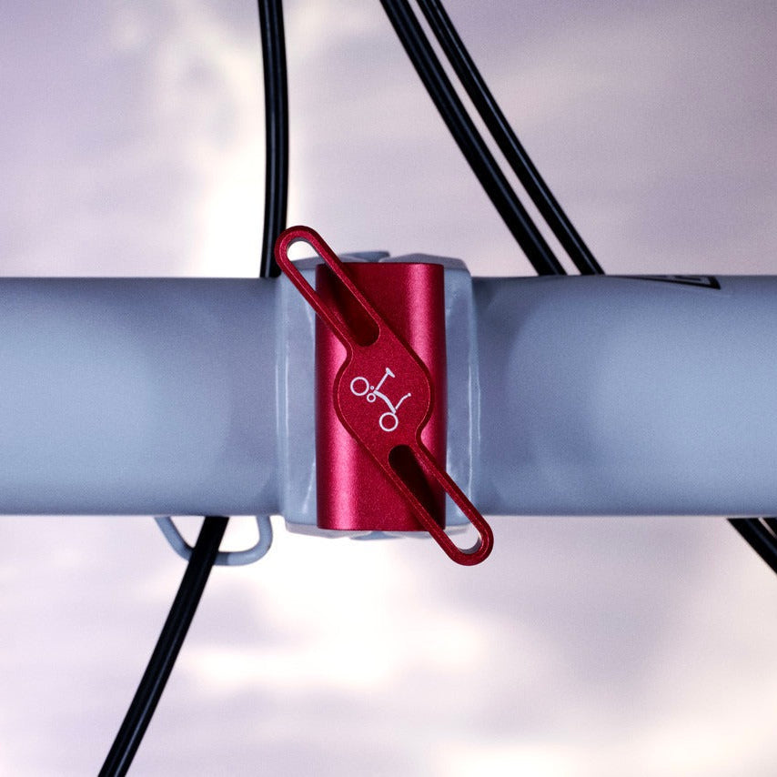 Brompton Colourlab Hinge Clamps Red